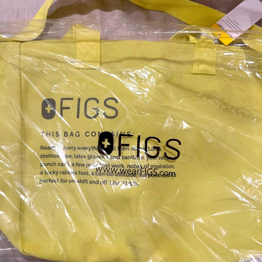 Figs canvas tote